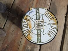 Star Motor gas sign