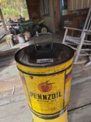 5 gal Pennzoil oil can