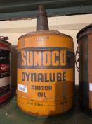 Sunoco 1946 5 gal oil can