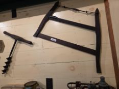 Buck saw and auger