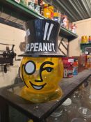 Mr Peanut plastic container