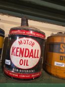 Kendall 5 gal oil can
