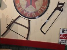 2 Antique Saws