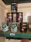 6 Oil cans