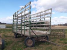wood rack wagon