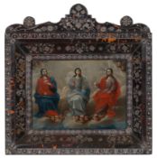 Novo-Hispanic School. 18th Century. Attributable to José de Páez or Miguel de Cabrera.