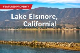 Scenic Lot with Lake Views in Riverside County, California!