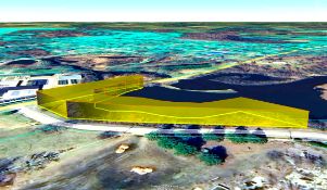 Over an Acre by Mill Pond in Van Buren, Michigan!