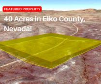 40 Acres in Elko County, Nevada!