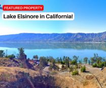 FINANCE: Scenic Lot with Lake Views in Riverside County, California!