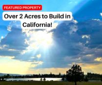 Build on Over 2 Acres in Golden California!