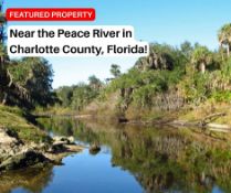 Near the Peace River in Charlotte County, Florida!