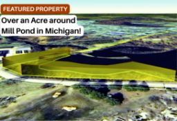 Water's Edge Opportunity: Over an Acre in Bangor, Michigan!
