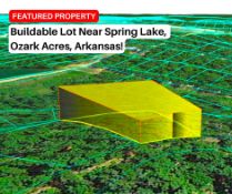Buildable Lot Near Spring Lake in Ozark Acres, Arkansas!