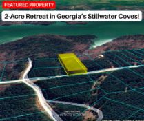 2-Acre Retreat on the Water in Georgia's Stillwater Coves!