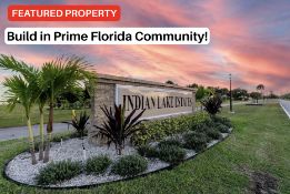 FINANCE & Build in Indian Lake Estates, Florida! YOUR BID IS YOUR DOWN PAYMENT!