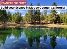 Create Your Peaceful Remote Getaway in Modoc County, California!