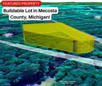 Own .75 Acres in the Scenic Canadian Lakes, Michigan!