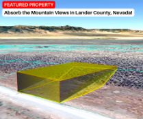 Absorb the Mountain Views in Lander County, Nevada!