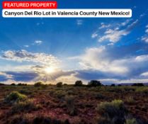 Canyon Del Rio Lot in Valencia County New Mexico!