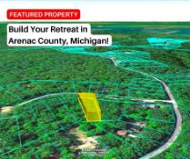 Build Your Retreat in Arenac County, Michigan!