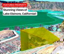 Stunning Views of Lake Elsinore, California!