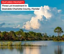 Three Lot Investment in Desirable Charlotte County, Florida!