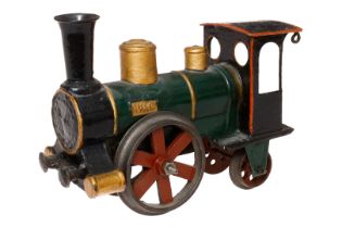 Märklin Lokgehäuse, Spur 1, uralt, HL, mit trapezförmigen Achslagern und Schnappkupplung, ohne