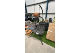RRP £199 - NEW DEBENHAMS GREY HANGING EGG CHAIR - BOXED & FLATPACKED