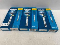 X3 GILLETTE MACH3 TURBO PACK CODE 1242.
