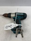 MAKITA DRILL, NO BATTERY CODE 1212