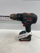 BOSCH DRILL WITH BATTERY CODE 1209