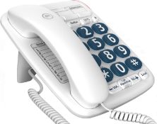 RRP £29.99 - BT Big Button 200 Corded Landline House Phone, Home Phone, Elderley Friendly Big