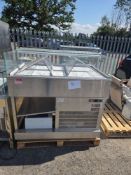 Large Stainless Steel Refrigerated Display Unit