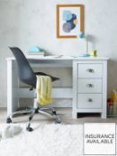 RRP £99 - Atlanta Study Desk - White