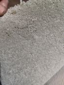 Grade B, 13.5m length, 4m width, 100% PP. Twist. Heavy domestic., Grey/Blue