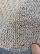 Grade B, 3.3m length, 5m width, 100% Wool Luxury Loop Pile AB Carpet, Taupe