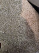 Grade B, 7.8m length, 5m width, Heavy, 100% PP, Tufted Twist, Light cream