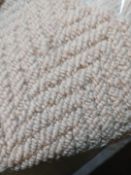 Grade B, 5.8m length, 5m width, Loop, 100% Wool, Heavy domestic, Light brown