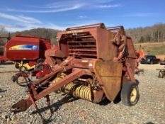 NEW HOLLAND 847 AUTO WRAP HAY BALER