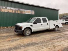 2008 FORD F-250 PICKUP, VIN# 1FDSW20508EC55725