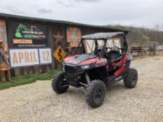2015 POLARIS RZR S 900 EPS Motorcycle, VIN #4XAVBE877FB937091