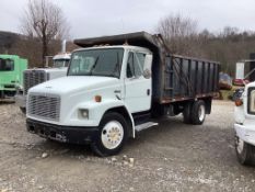 1997 FREIGHTLINER FL60 DUMP TRUCK, VIN# 1FV3GFACXVH722321