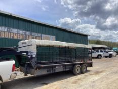 GOOSENECK LIVESTOCK TRAILER, VIN# 1GSH6D20PB045517