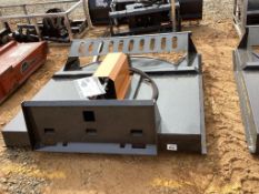 WOLVERINE SKID STEER BRUSH HOG ROTARY CUTTER