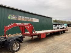2022 Custom Built Gooseneck Trailers Trailer, VIN # 1C9WF4021NS678005