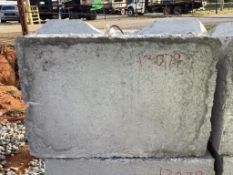 CONCRETE STACKABLE BARRIER BLOCKS