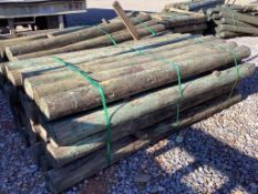WOODEN FENCE POST