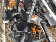 SKID STEER AUGER DRIVE AND BIT