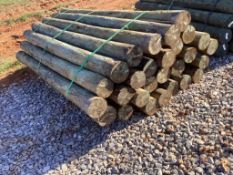 WOODEN FENCE POST
